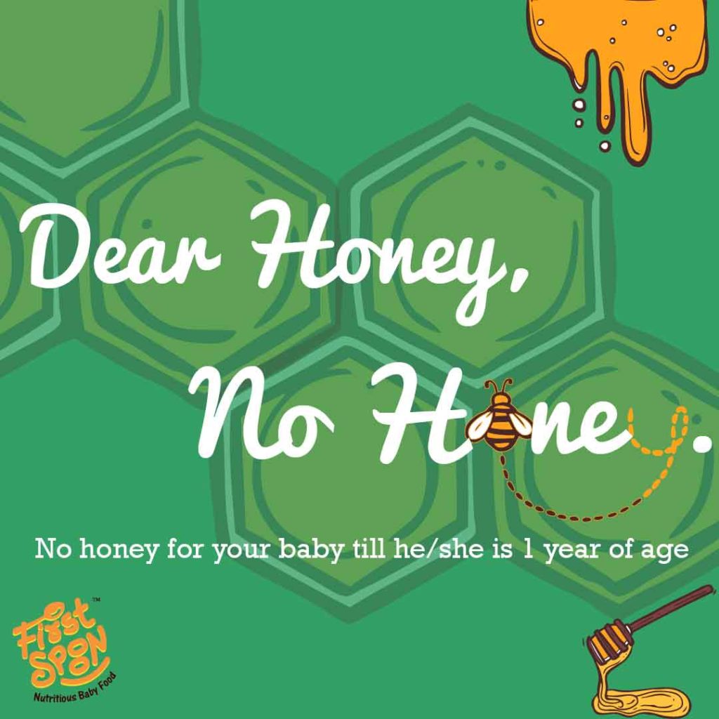 No honey for babies